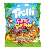 Trolli Funny Bunnies - Gummi Candy Bags, 20pk, 300g