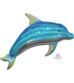 Balloon -  SuperShape, Blue Dolphin