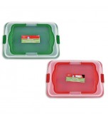 Container - Food Carrier with Lock Lid, Assorted