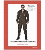 Adult Costume - Fighter Pilot Jumpsuit