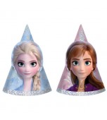 Party Hats - Frozen 2 Holographic, Mini 8pk