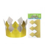 Crown - Gold, Cardboard