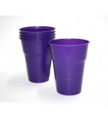 Cups - Tall Purple 25 pk