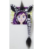 Accessory Set - Zebra, Headband & Tail
