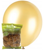 Balloons - 30 cm, Metallic Gold 25 pk