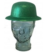 Bowler Hat - Glitter, Green