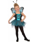 Child Costume - Fluttery Butterfly, Blue