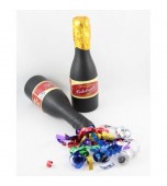 Confetti Popper - Champagne Bottle, Mini