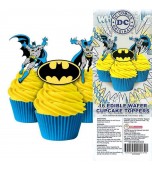 Cupcake Toppers - Wafer, Batman 16 pk