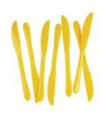 Cutlery - Knives, Aussie Yellow 20 pk