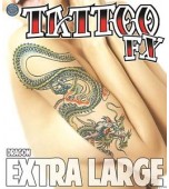 Tattoo FX - Dragon, Extra Large