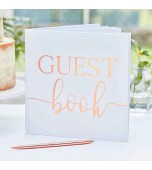 Guest Book - Copper Foiled
