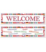 Banners - International Welcome 2 pk