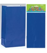 Lolly Bags - Paper, Royal Blue 12 pk