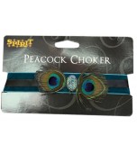 Necklace - Choker, Peacock Flapper