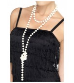 Necklace - Pearl Beads, White