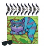 Party Game - Pin the Smile on the Cheshire Cat