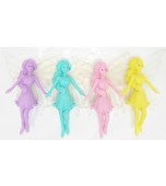 Party Toys - Fairies, Pastel 4 pk