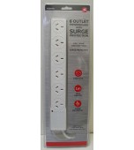 Power Board - Surge Protection, 6 Outlet