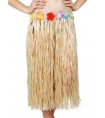Hula Skirt - Multicoloured Flowers