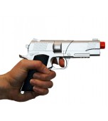 Toy Gun - Diecast, Automatic Silver