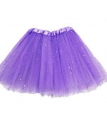 Tutu - 40 cm, Glitter Purple
