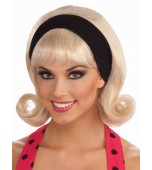 Wig - 1950's Flip Headband, Blonde