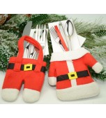 Cutlerly Holder - Mr & Mrs Santa, Assorted